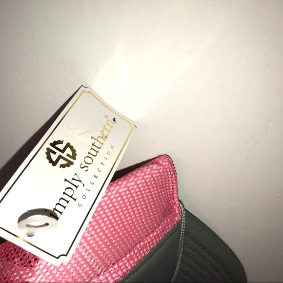 NEW live simply southern truckers cap hat pink - Picture 3 of 3